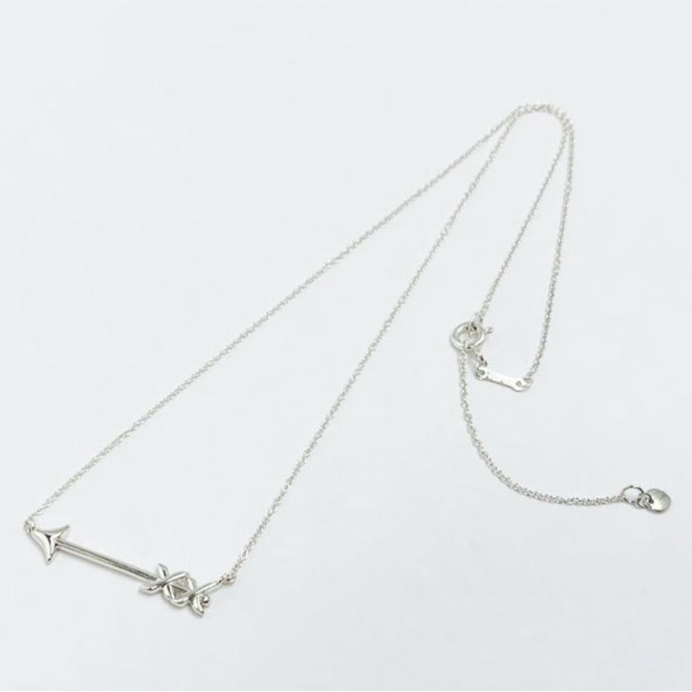 Tiffany & Co 💯% Auth Graffiti XX Arrow Necklace w/Pouch 💋 EUC💋